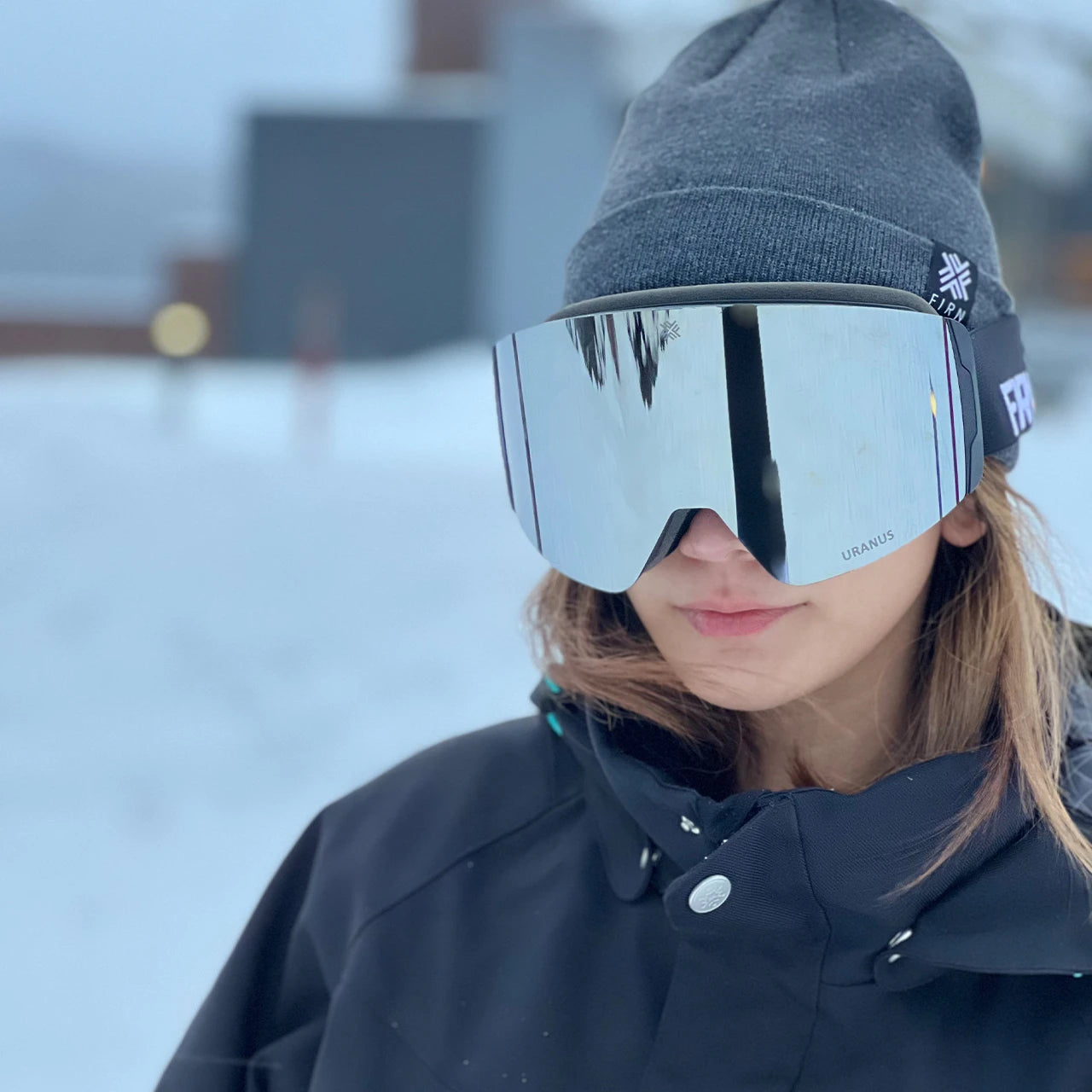 FIRN URANUS スノーゴーグル グリーン GREEN BEE JP891001-GR