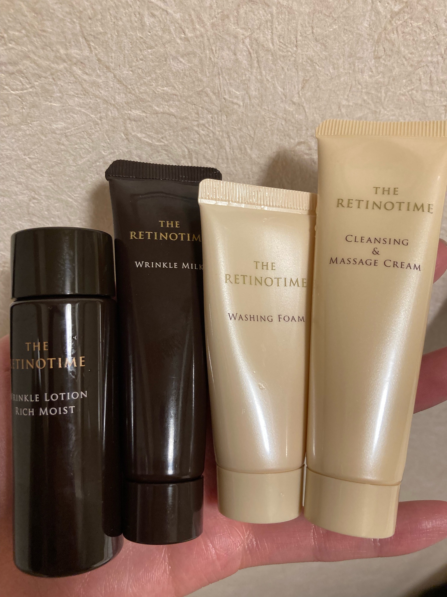 THE RETINOTIME / トライアルセット ローション リッチモイスト&ミルク