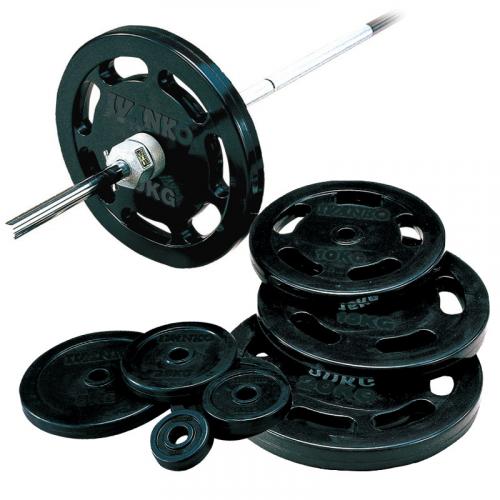 IVANKO(イヴァンコ) 28mm RUBK ラバープレートバーベルセット【15kg