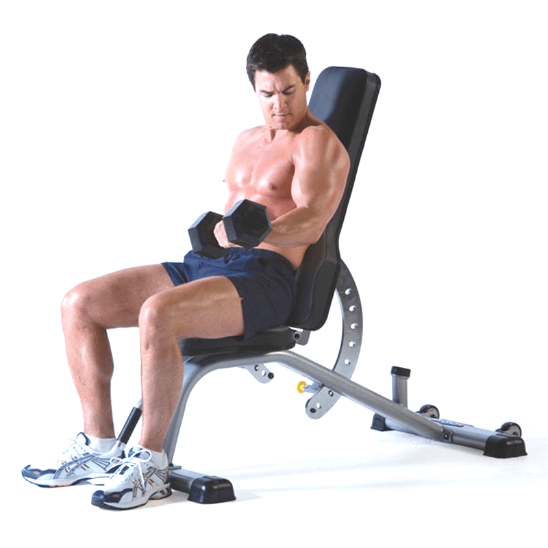 TuffStuff Fitness – Evolution Deluxe Flat/Incline Bench (CDM-400