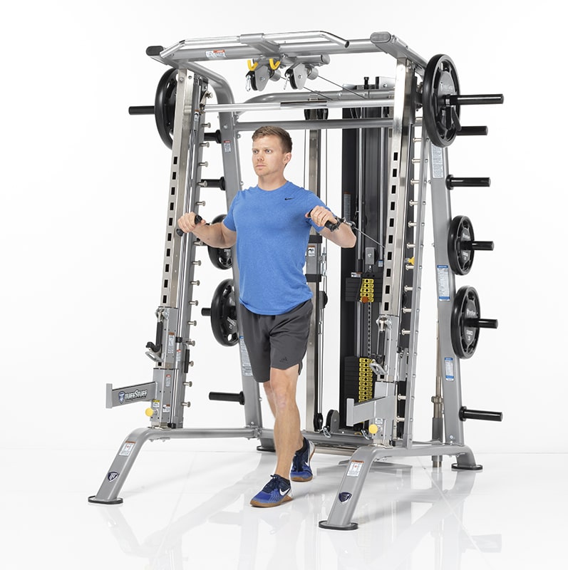TuffStuff Fitness – Smith Machine / Half Cage Ensemble (CSM-725WS