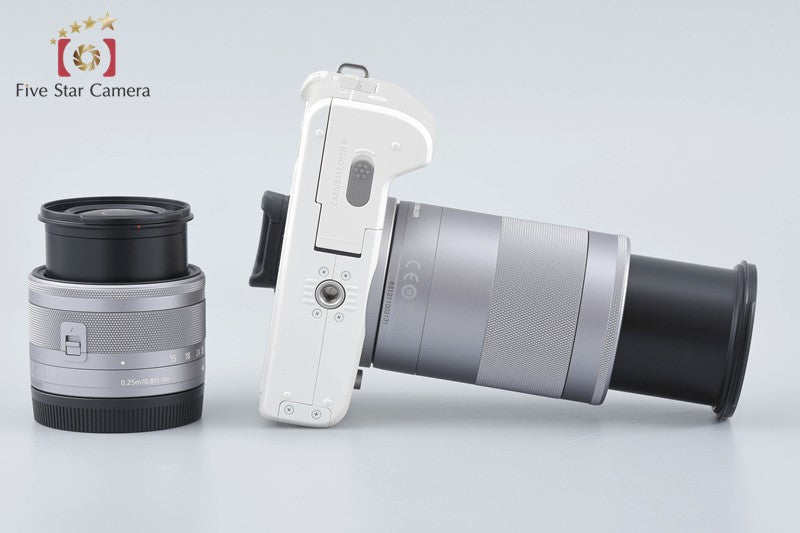 Canon 【中古】Canon キヤノン EOS Kiss M ダブルズームキット