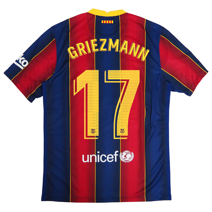 FCバルセロナ 20-21 アントワーヌ・グリーズマン ユニホーム 7番 FC