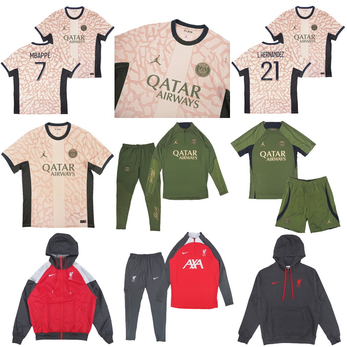 パリ・サンジェルマン 23-24 4th KITコレクション＆リバプール 23-24