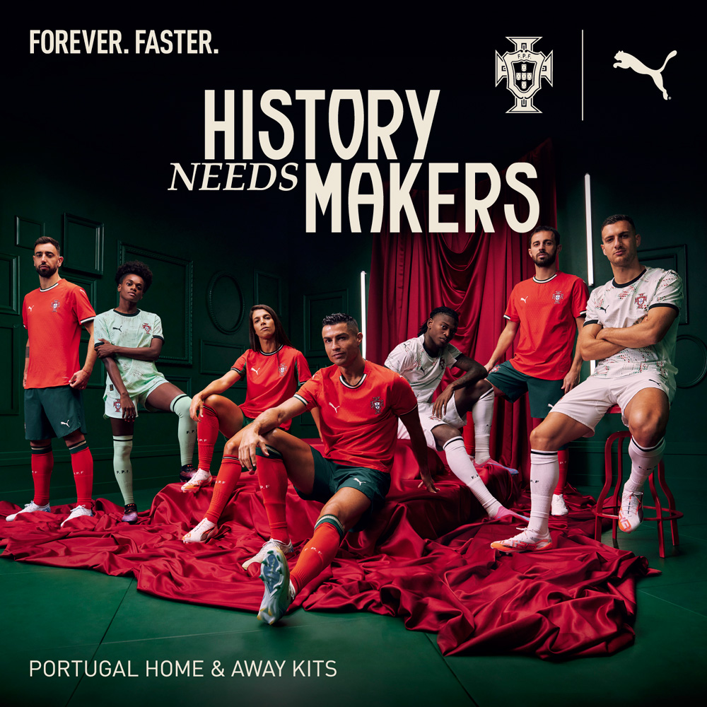 PUMAとのタッグで新たなる大航海へ！ポルトガル代表2025ユニフォーム