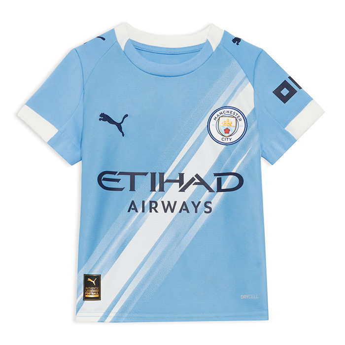 マンチェスターシティ 25-26 ホーム 半袖 ユニフォーム ジュニア【PUMA