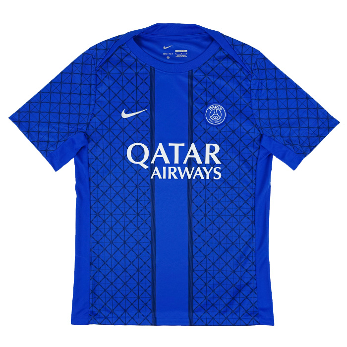 パリ・サンジェルマン 25-26 ACDPR プレマッチ トップ 半袖(ブルー