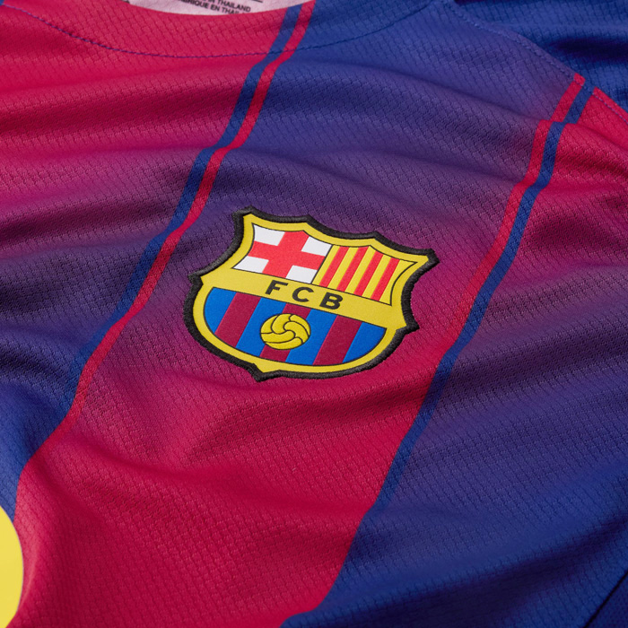 FCバルセロナ 25-26 ホーム 長袖 ユニフォーム No.8 ペドリ + ラ