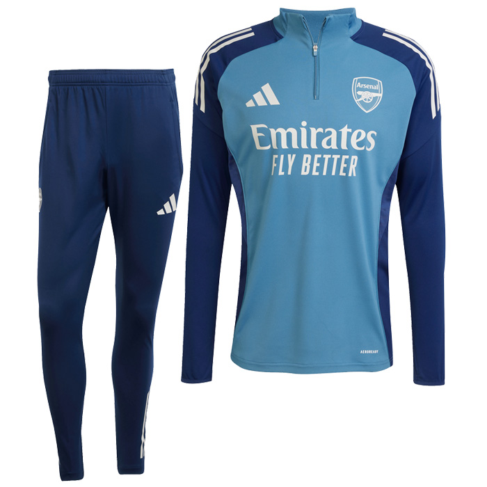 アーセナル 25-26 TIRO25 1/4 ZIPトレーニング トップ長袖&パンツ 上下