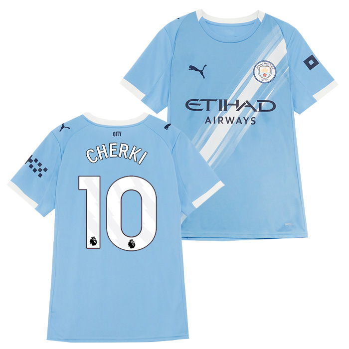 マンチェスターシティ 25-26 ホーム 半袖 ユニフォーム No.10 シェルキ