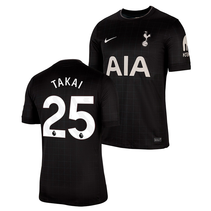 トッテナム 25-26 アウェイ 半袖 ユニフォーム No.25 高井幸大【NIKE