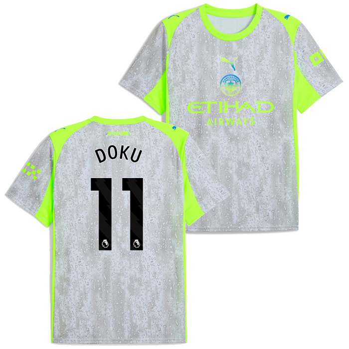 マンチェスターシティ 25-26 サード 半袖 ユニフォーム No.11 ドク