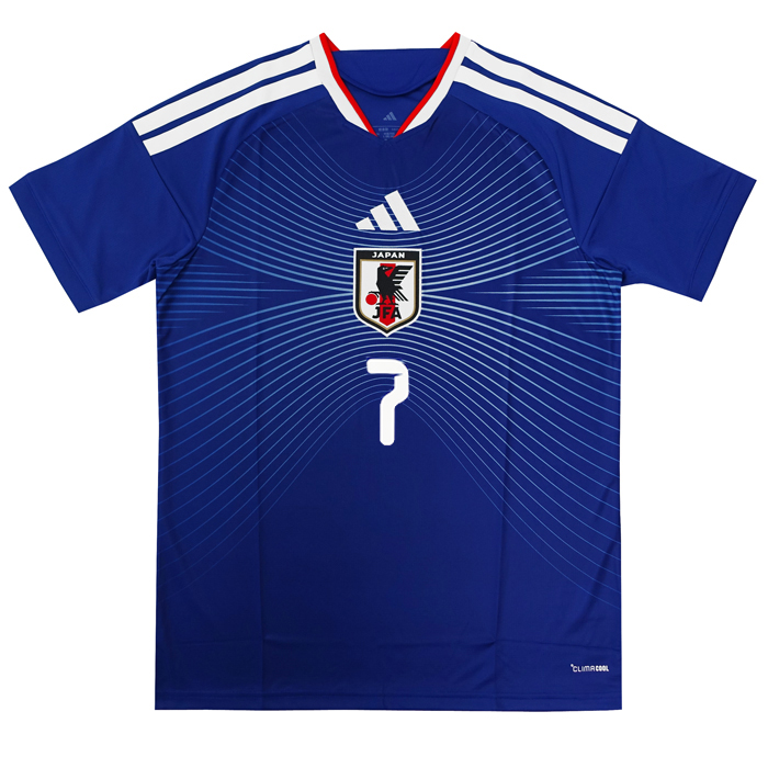 アディダス サッカー日本代表 2026 ホーム レプリカ ユニフォーム No.7