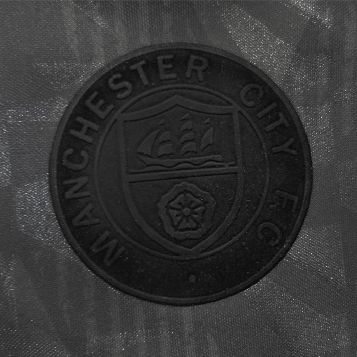 マンチェスターシティ 89-91 ホーム 半袖 Black Out レトロ