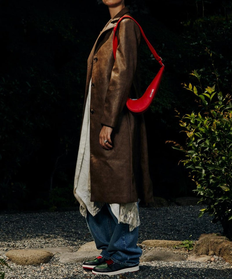 Leather Long Chester Coat ｜フォーゲットミーノッツ(Forget-me-nots