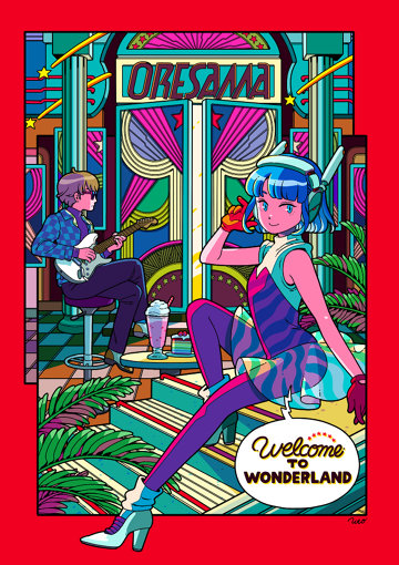 ORESAMAが作る非日常の世界 ぽん×うとまるのアートワーク談義 | CINRA