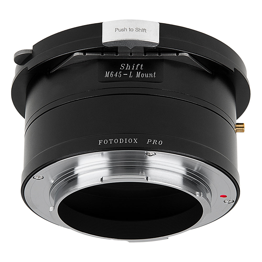 Shift Lens Adapter - Mamiya 645 (M645) Lens to L-Mount Alliance