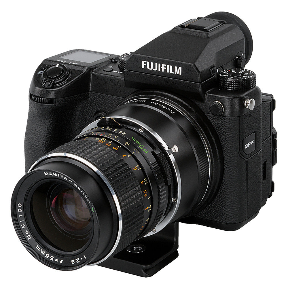 Pro Adapter - Mamiya 645 (M645) Lens to Fujifilm G-Mount Digital