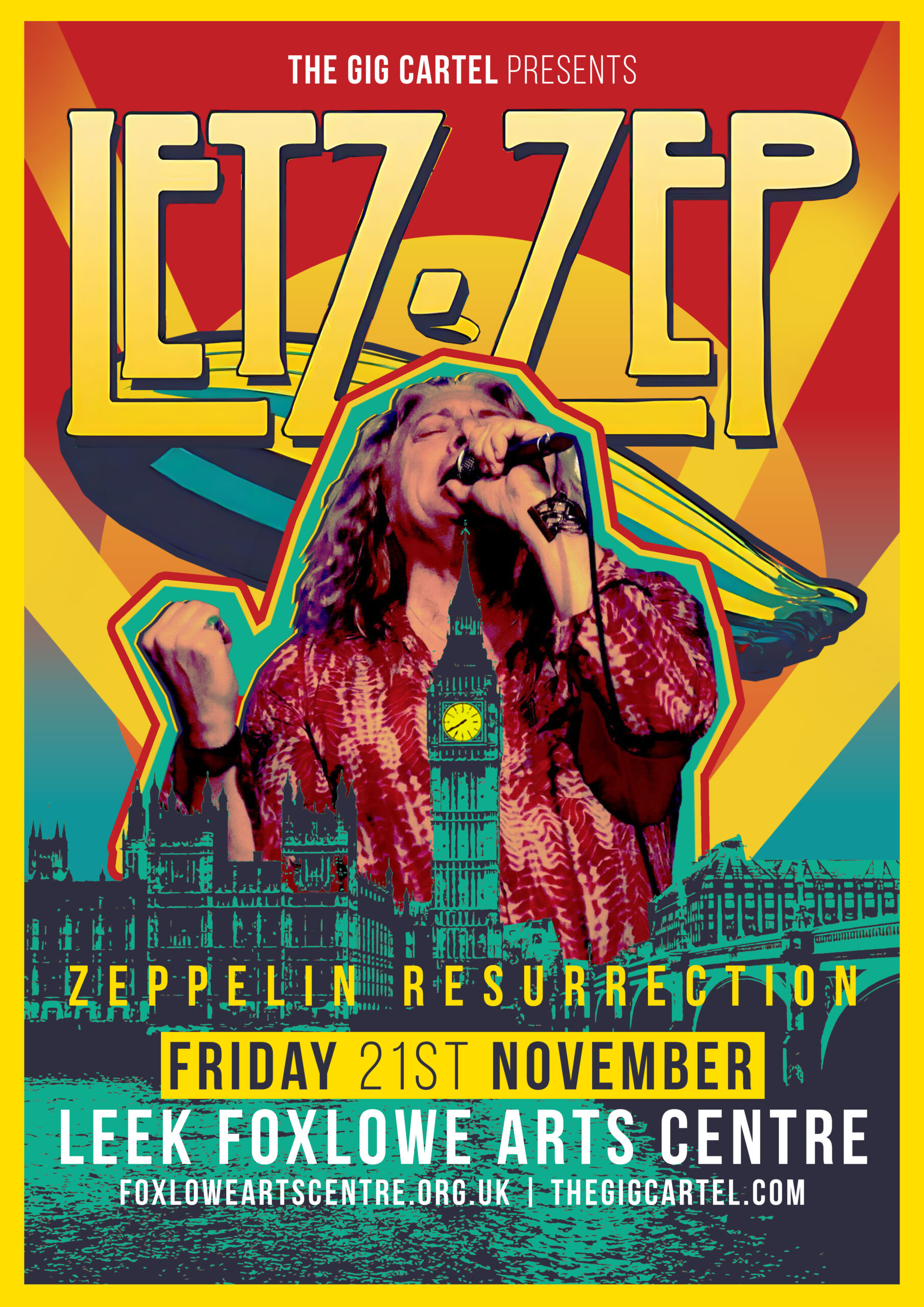 Letz Zep – Zeppelin Resurrection – Foxlowe Arts Centre
