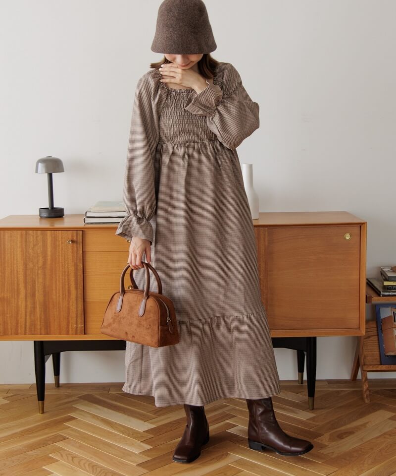 60%OFF】classic check onepiece～ｸﾗｼｯｸﾁｪｯｸﾜﾝﾋﾟｰｽ | flower／フラワー