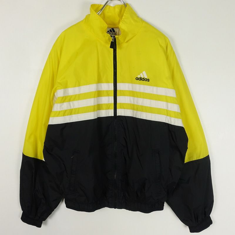 古着 adidas マルチカラー ウィンドブレーカー | Flamingo Online 古着