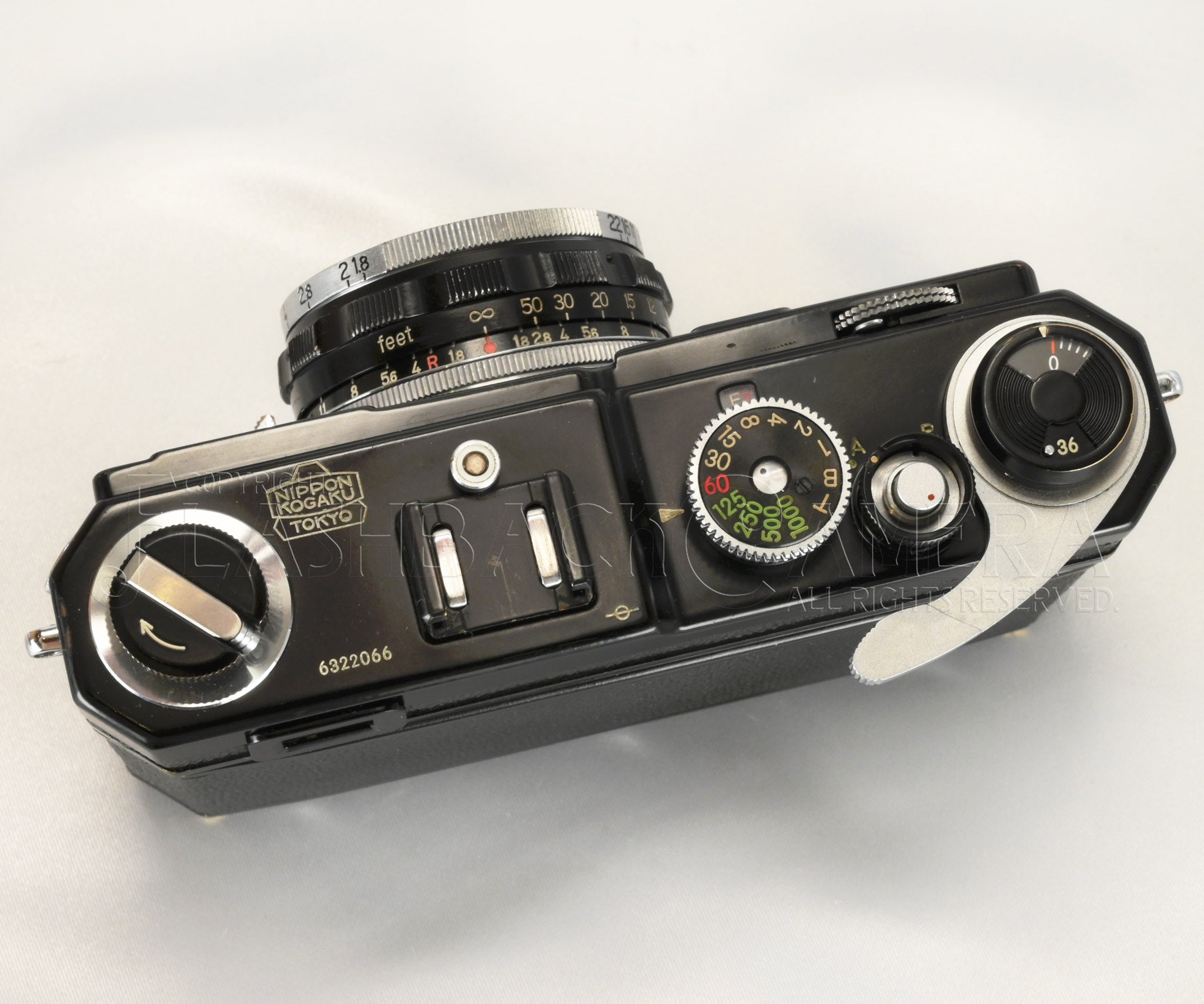 Nikon S3 Olympic Black Paint – FLASHBACK CAMERA