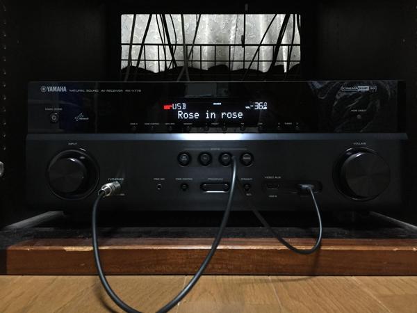 ハイレゾ音源再生】ヤマハAVアンプ（レシーバー）RX-V779導入記