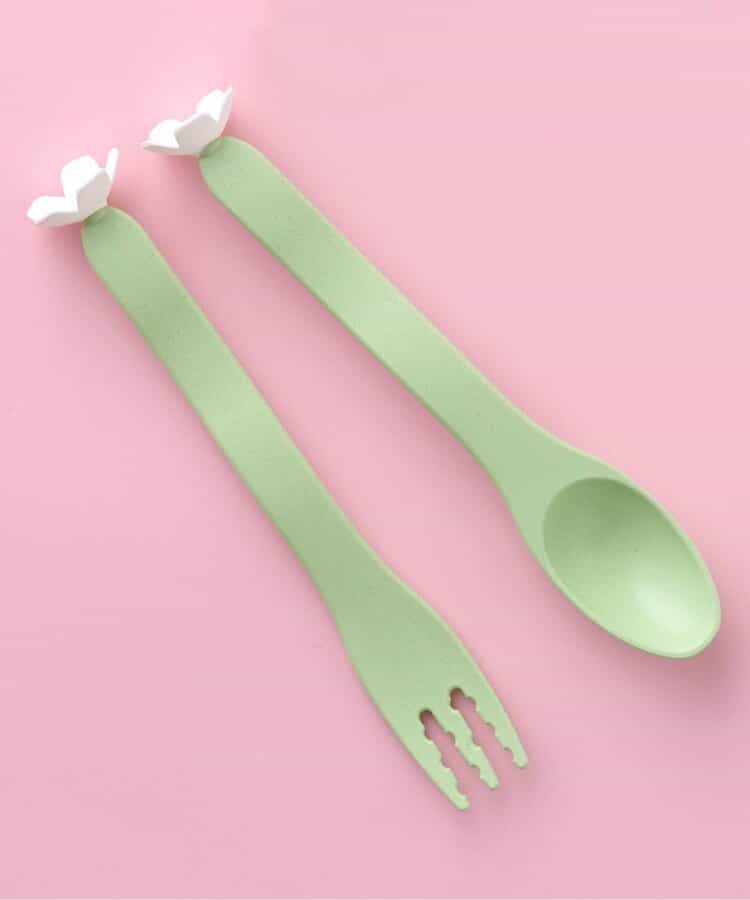 Hanasakuカトラリーセット(グリーン)（A9AA065）|apres les cours