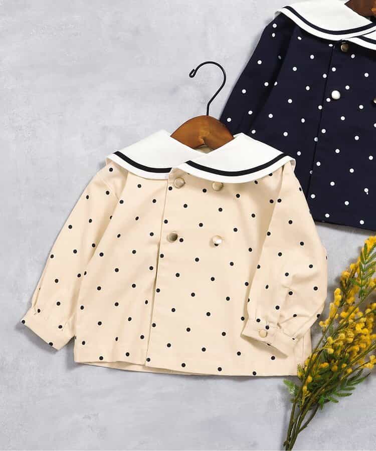 ☆SALE☆【リンク】セーラーカラーシャツ（V108935）|apres les cours