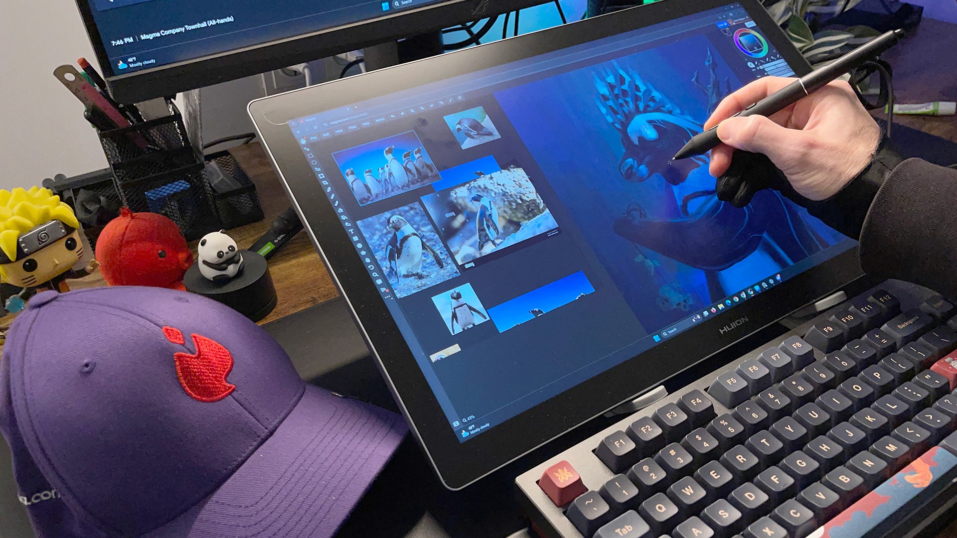 Huion Kamvas Pro 19 - Magmaのレビューとセットアップ | Magma