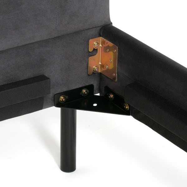 ブリッサ ベッド ディンプル シングル ダークグレー | Francfranc