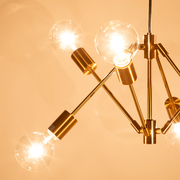 グラディスカ ペンダントランプ 6灯 ゴールド | Francfranc（フラン