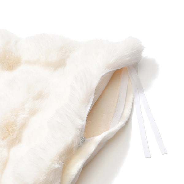 WARMY ポコモコファー 掛け布団カバー シングル ホワイト | Francfranc