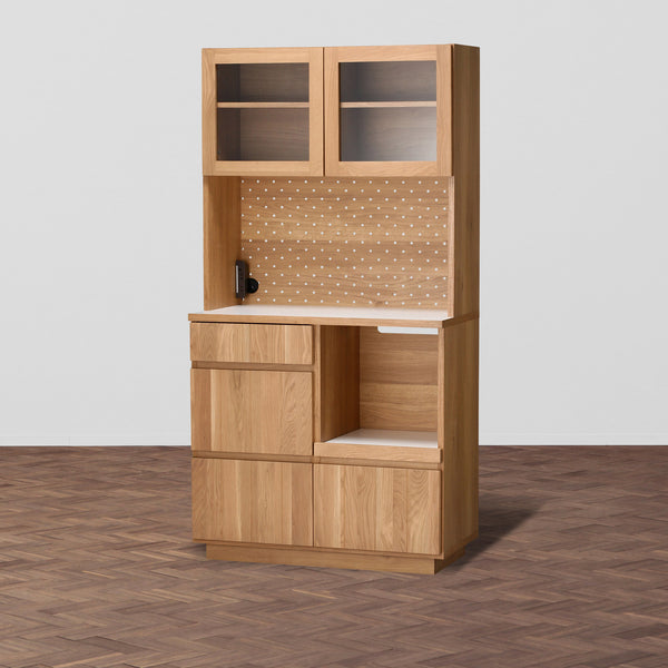 ライツ キッチンボード ナチュラル（W900xH1750） | Francfranc