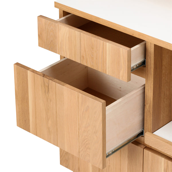 ライツ キッチンボード ナチュラル（W900xH1750） | Francfranc