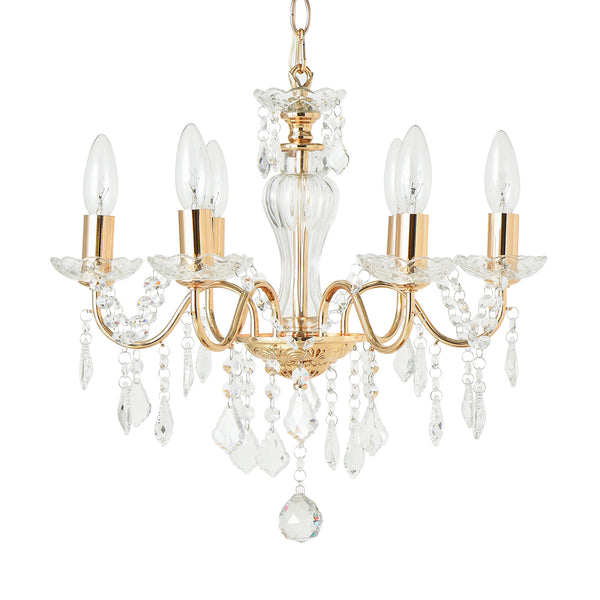 アントイン シャンデリア 6灯 ゴールド | Francfranc（フランフラン