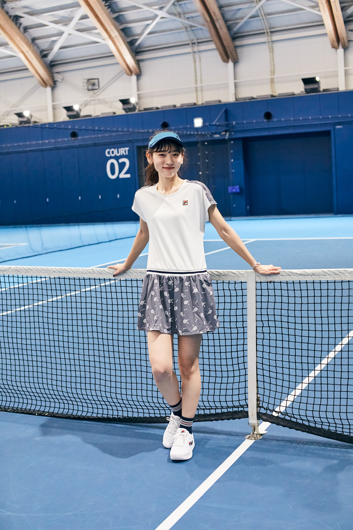 フィラ テニス フェスタ」をFUDGE FRIENDのUMIと大島花菜が体験