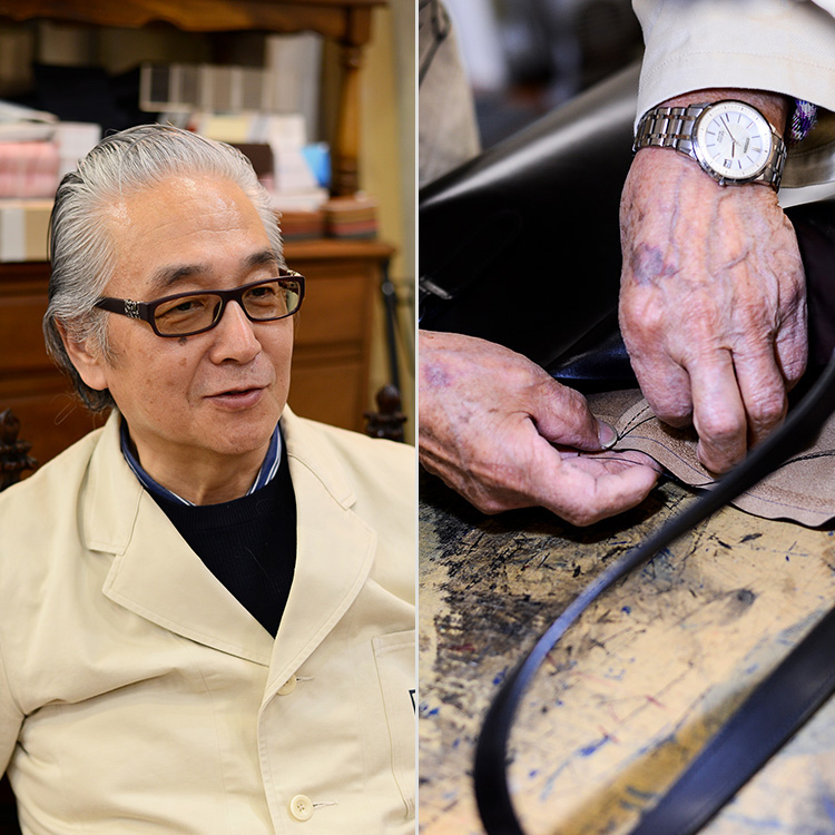 二宮五郎商店】アジログレイン(R) ジェントルボストントート | 藤巻百貨店