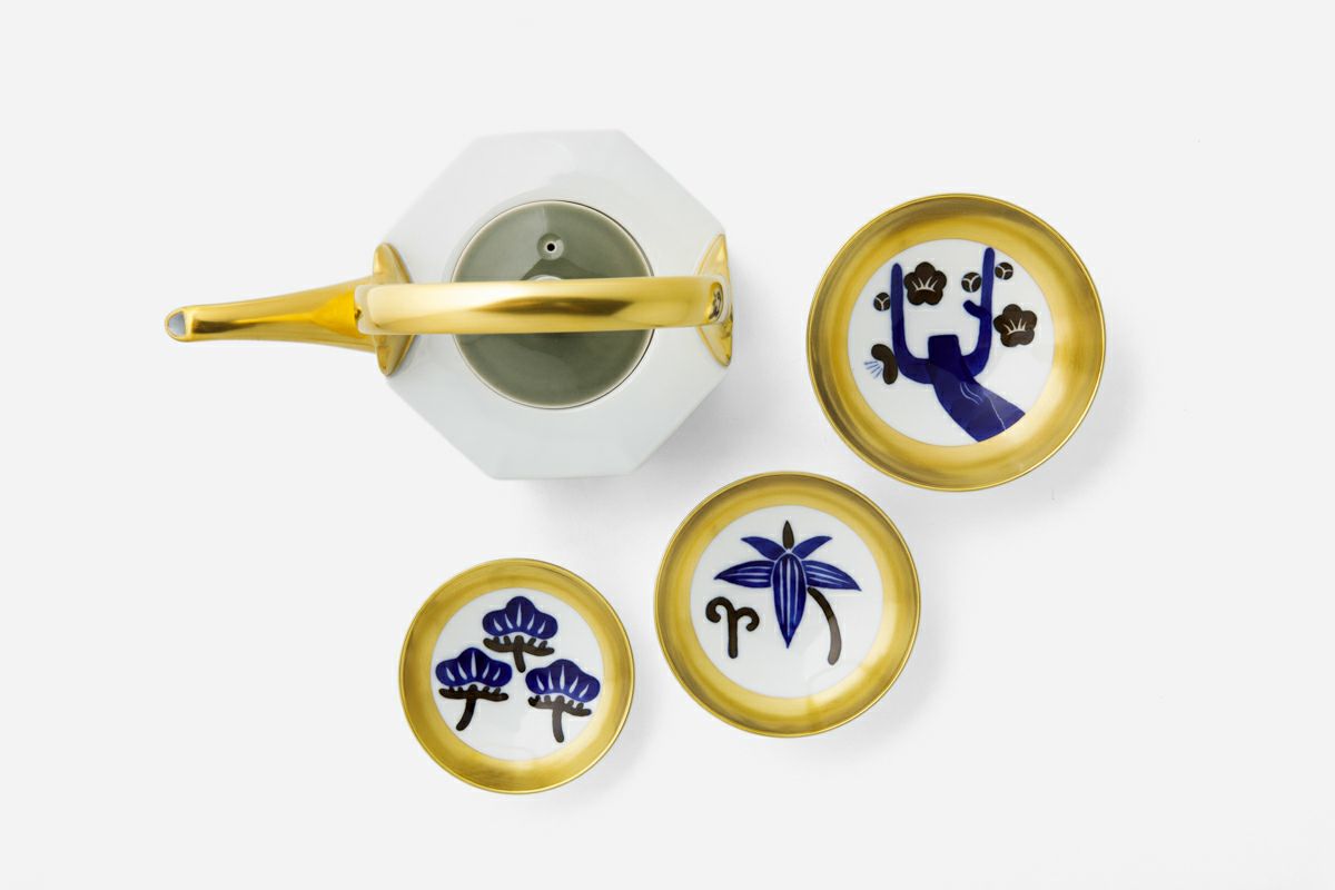 光琳風染付 屠蘇器揃 | 有田焼 深川製磁｜公式オンラインストア