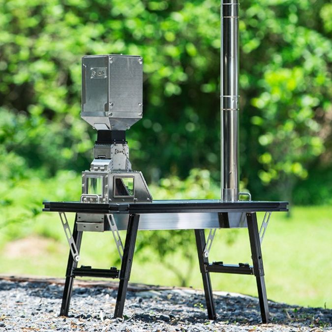 焚き火台 テーブル 多機能アウトドア薪ストーブセット 焚き火台