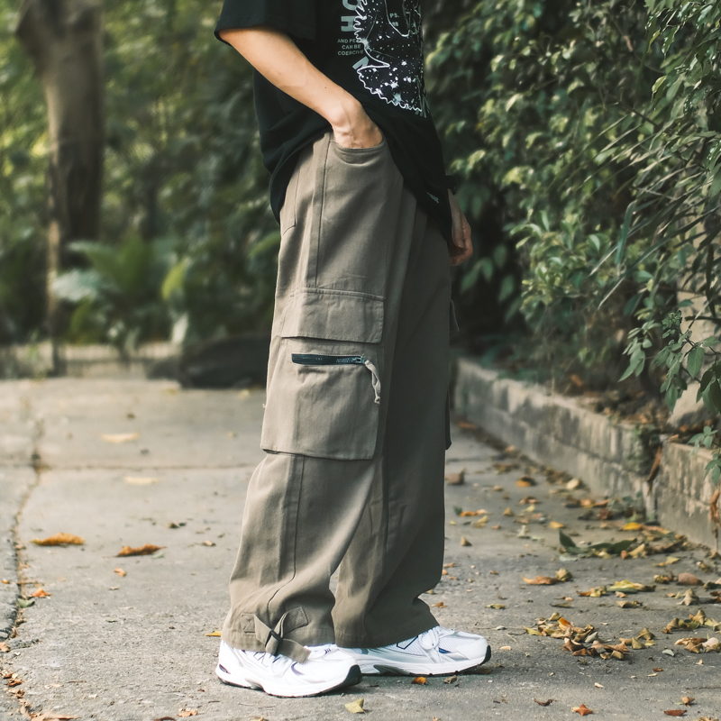 ワイドパンツ メンズ コーデュロイワイドカーゴパンツ カーゴ|メンズ