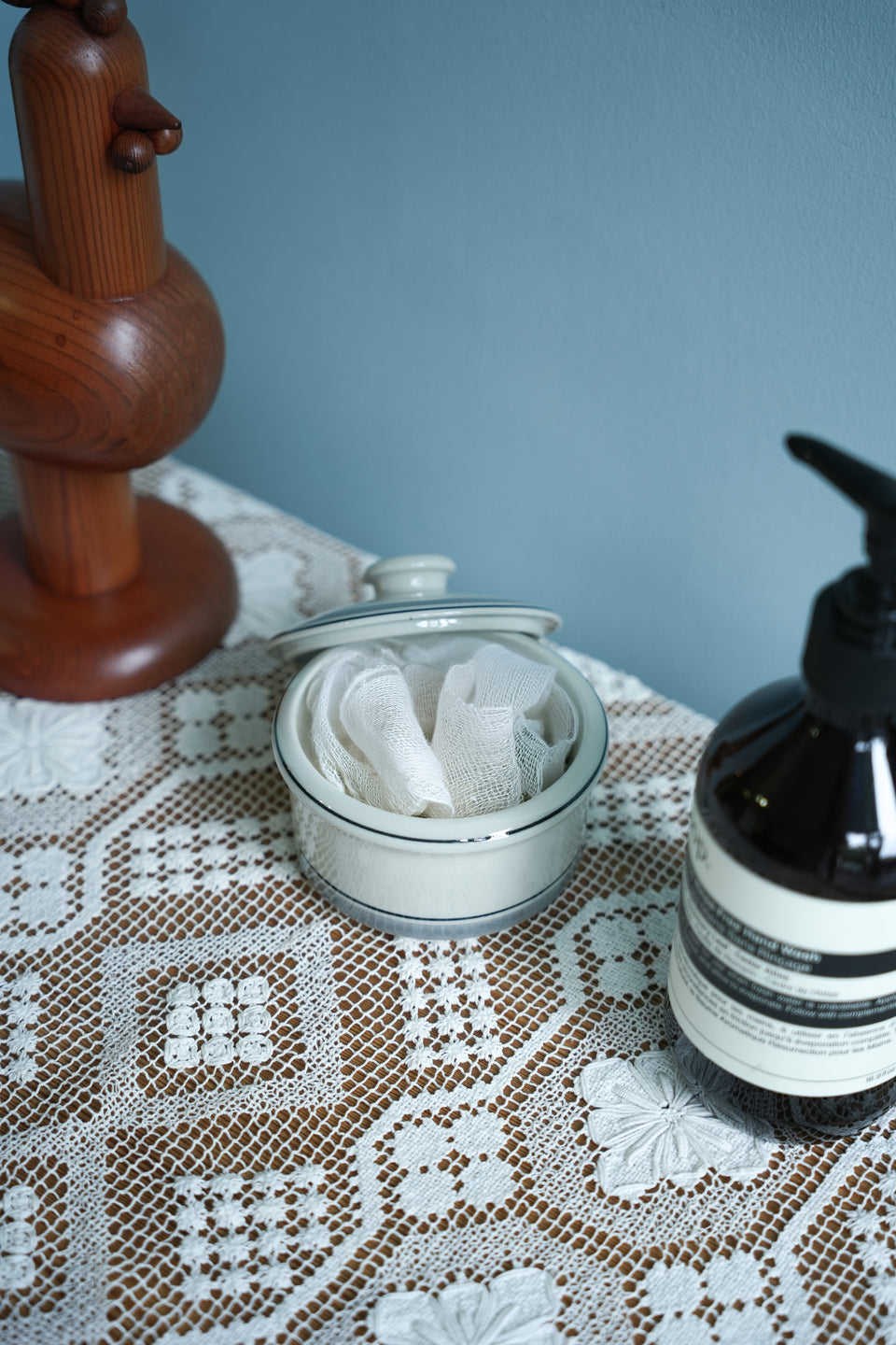 アラビア ウスヴァ シュガーポット 北欧ヴィンテージ食器/ARABIA Usva