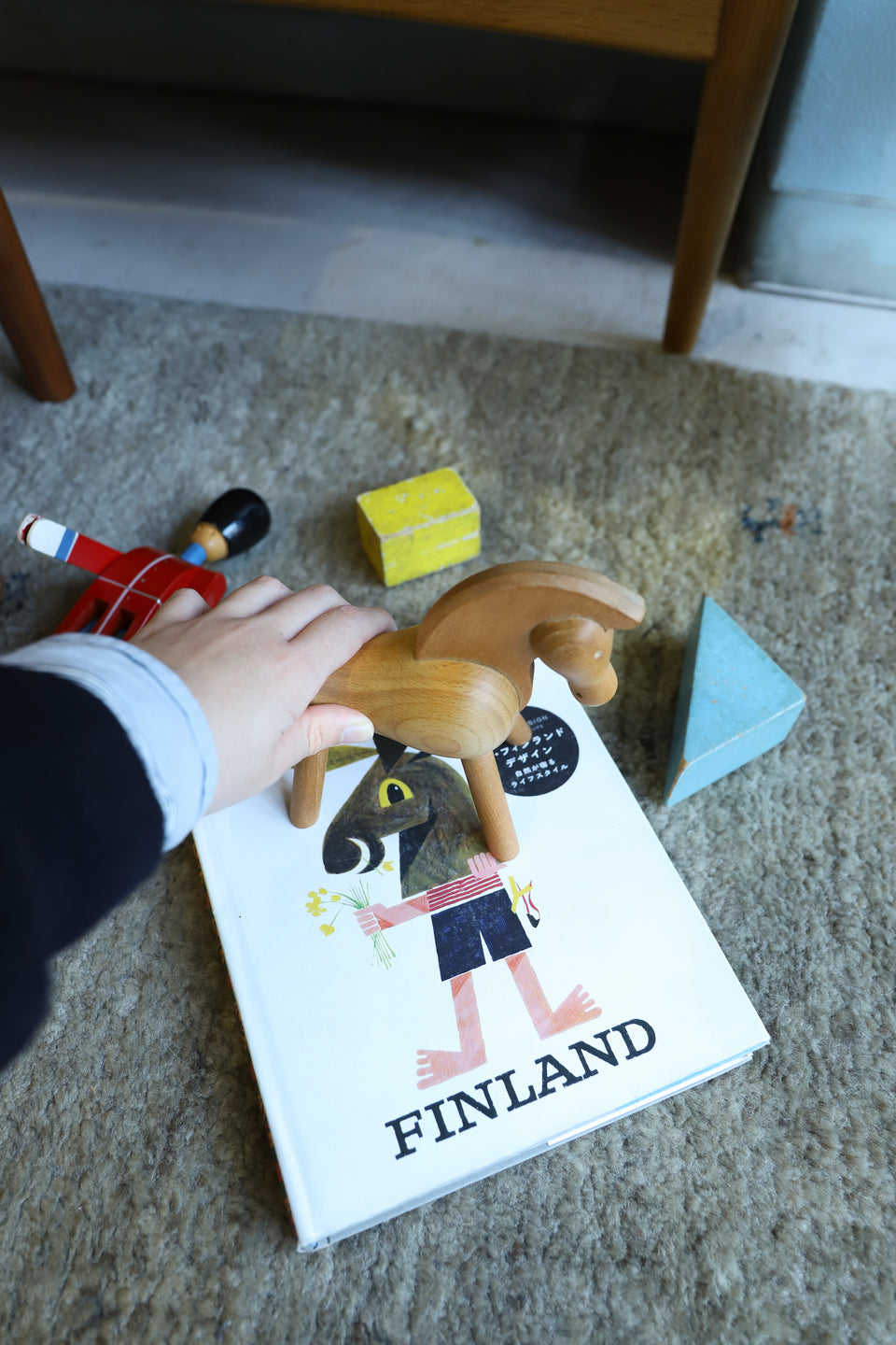 ヴィンテージ カイ・ボイスン ポニー デンマーク 北欧雑貨/Danish