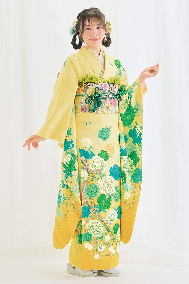 成人式振袖カタログ(I-2608) | 成人式の振袖レンタル・振袖購入・ママ