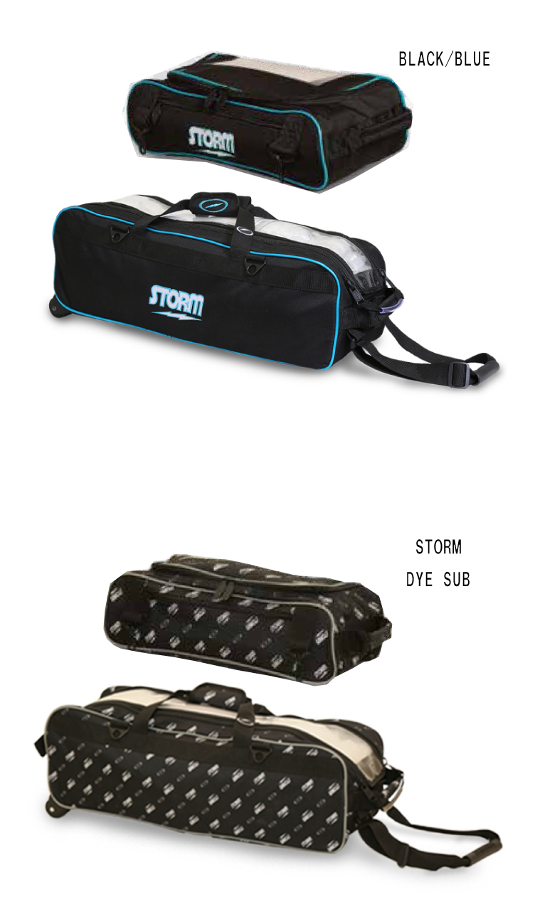 ボウリング用ツアーバッグ Storm 3個入り Stormロゴデザイン 3個用