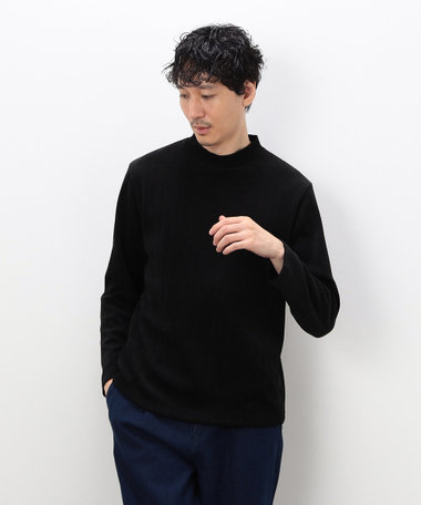モールジャガードハイネックTシャツ（47-60TM06-205）｜コムサイズム