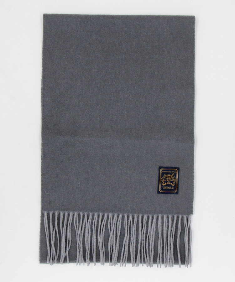 ファインウール リバーシブル マフラー（47-82RM01-205