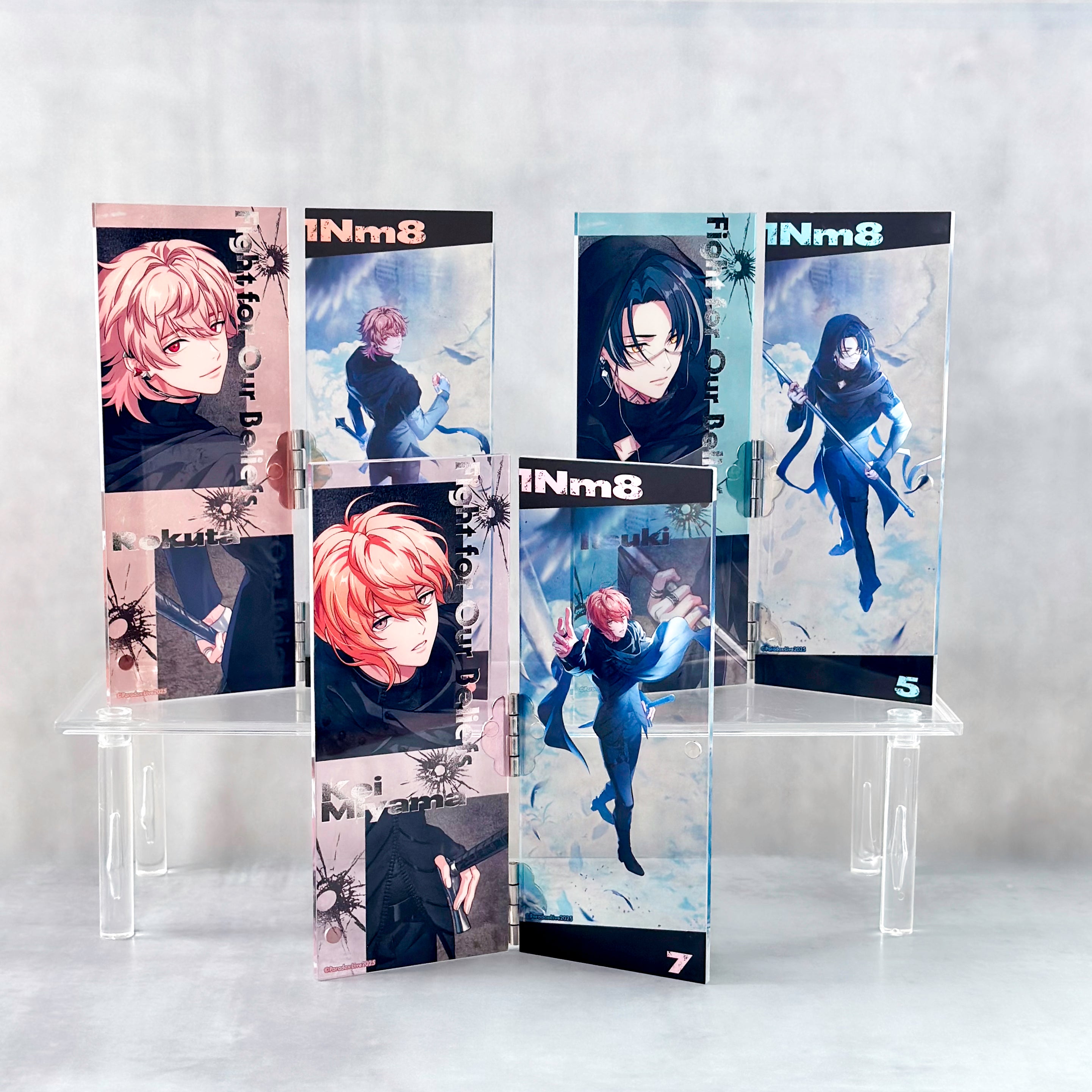 Paradox Live 6th Anniversary アクリル屏風セット Ver.2 – GCRESTORE