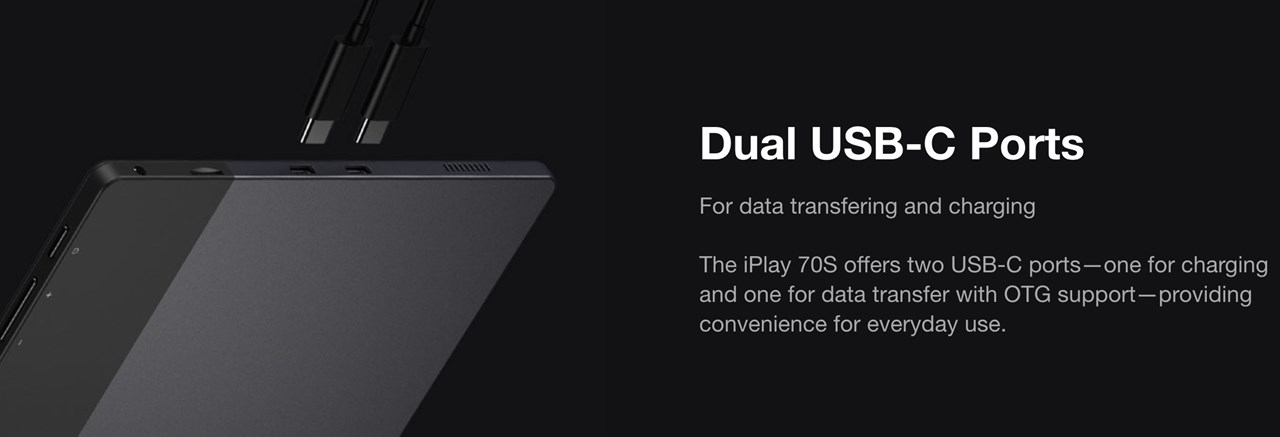AIタブレット「ALLDOCUBE iPlay 70S」が発表されたのでスペックを調べ