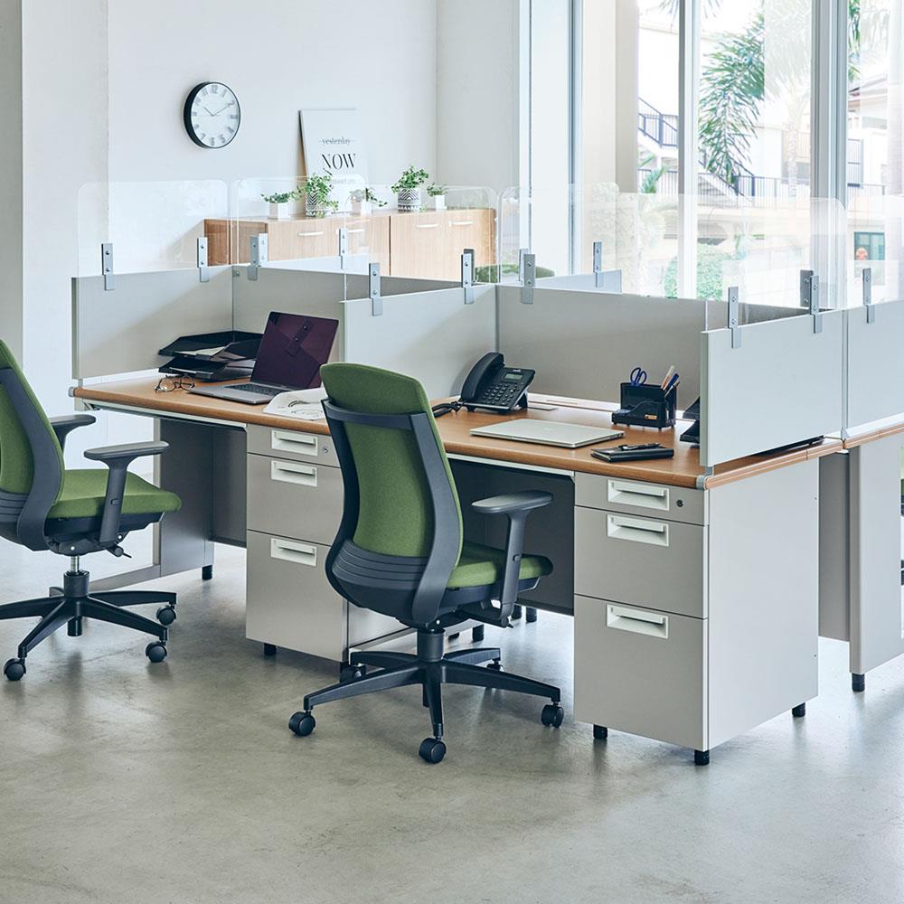 SH2スチールデスク 専用フロントパネル 幅100cm アッパースクリーン